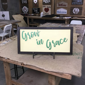 Framed Bible Words - Away Class