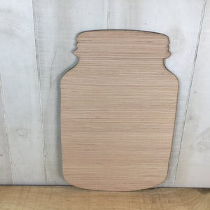 Mason Jar Door Hanger Blank - Free Shipping