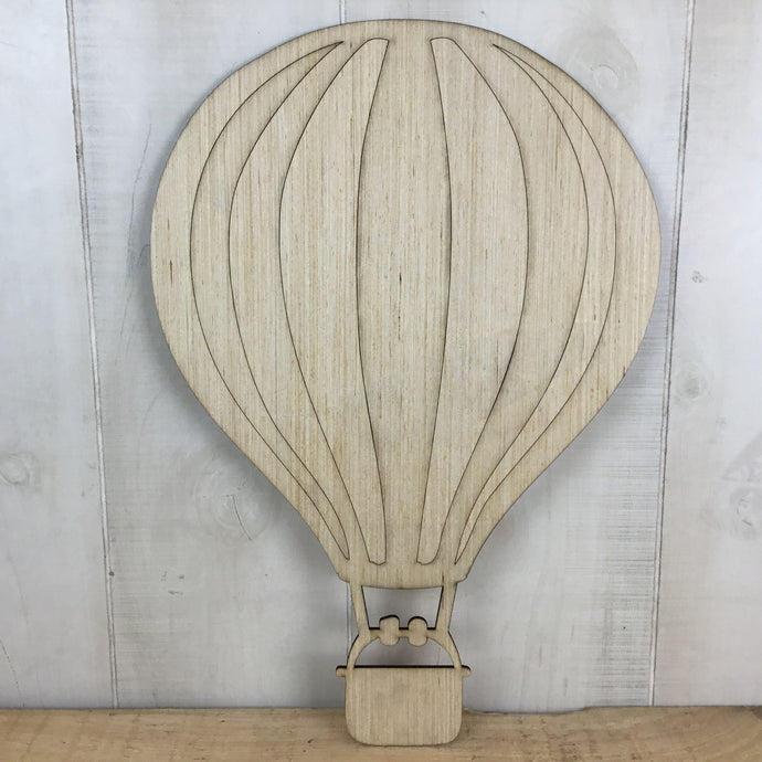 Hot Air Balloon Door Hanger Blank - Local Pickup