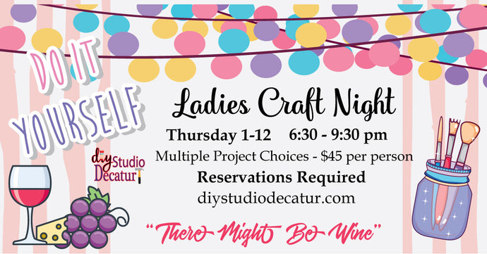 Ladies Craft Night January 12 Th, 2023